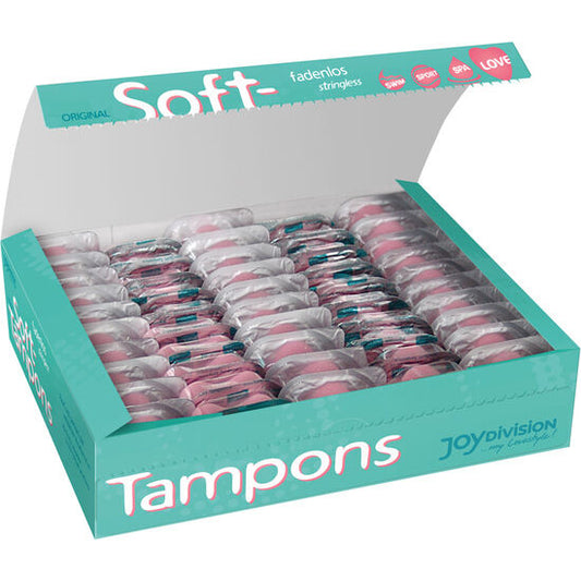 JOYDIVISION SOFT-TAMPONS - TAMPONES SUAVES ORIGINALES MINI X 50 UNIDADES