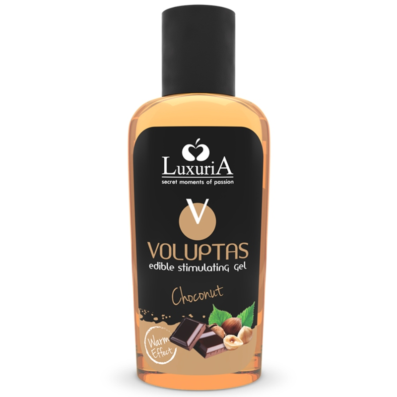 INTIMATELINE LUXURIA - VOLUPTAS ESSBARES MASSAGEGEL MIT WRMENDEM EFFEKT - SCHOKOS 100 ML