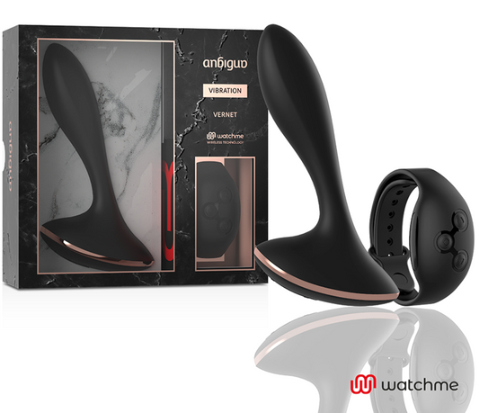 ANBIGUO - WATCHME VIBRATOR MIT FERNBEDIENUNG ANALSTECKER VERNET