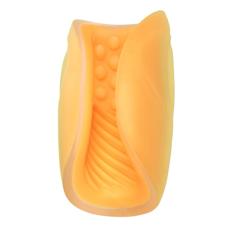 CALEXOTICS - BEADED GRIP MASTURBATOR ORANGE