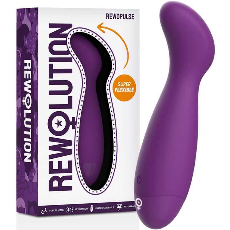 REWOLUTION - REWOPULSE FLEXIBLER VIBRATOR G-PUNKT-STIMULATOR