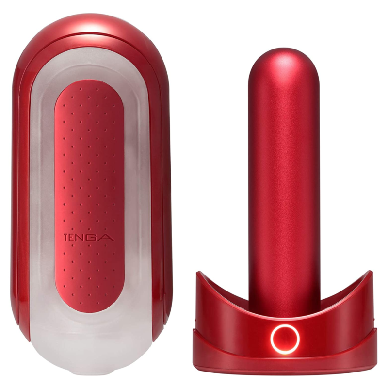 TENGA - FLIP 0 ZERO RED MIT HEIZUNG