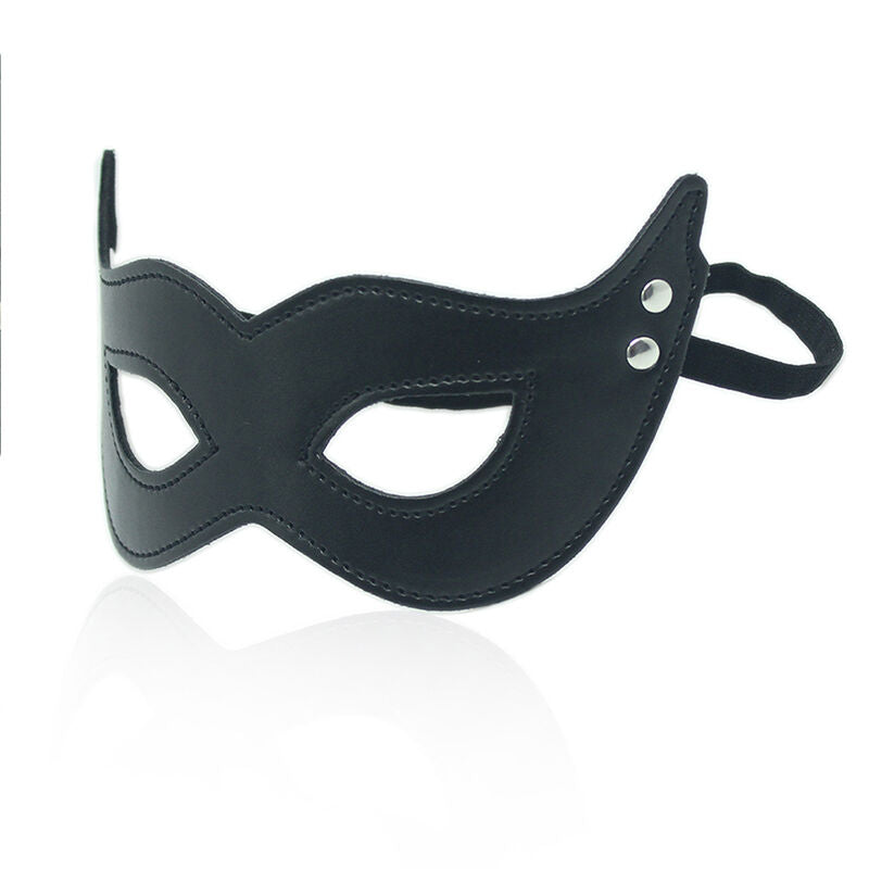 OHMAMA FETISH - PU-MASKE MIT KLEMMEN