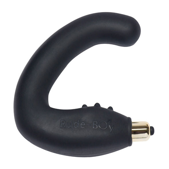 ROCKS-OFF - RUDE-BOY MALE G-SPOT MASSAGER 7V BLACK 