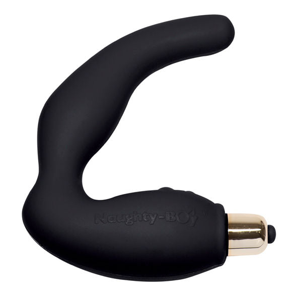 ROCKS-OFF - MASAJEADOR DEL PUNTO G MASCULINO NAUGHTY-BOY 7 V NEGRO 