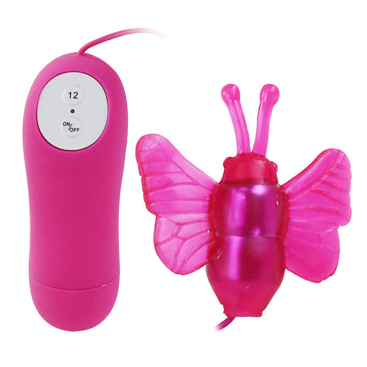 BAILE - VIBRADOR ESTIMULADOR MARIPOSA CUTE SECRET 12V