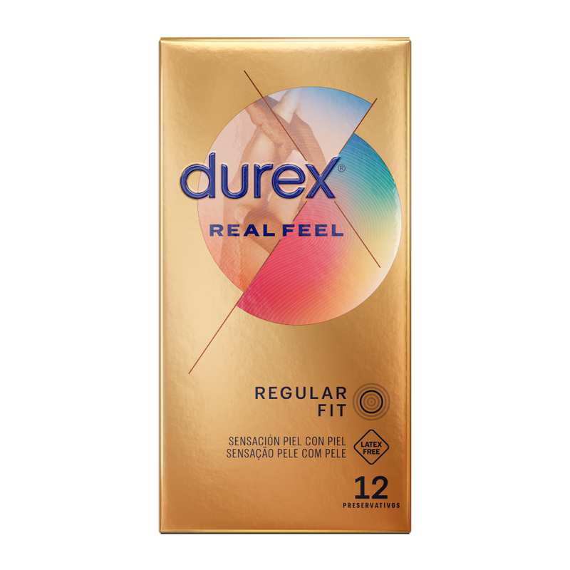 DUREX - SENSACIÓN REAL 12 UNIDADES