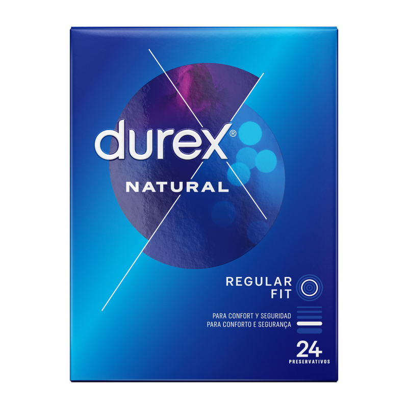 DUREX - NATURAL PLUS 24 UNITS