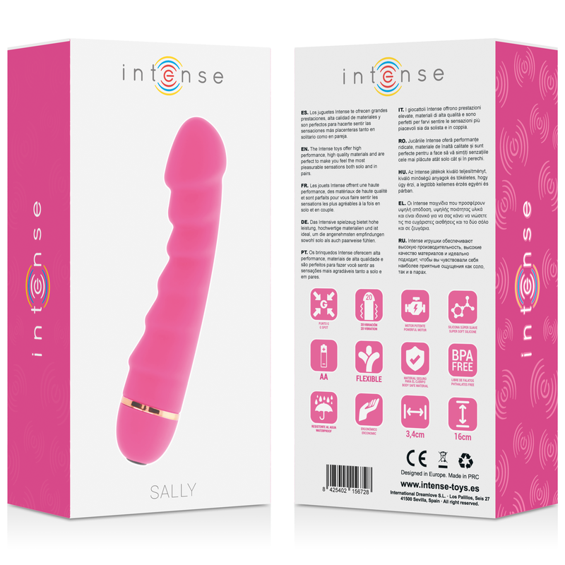 INTENSE - SALLY 20 SPEEDS SILICONE PINK