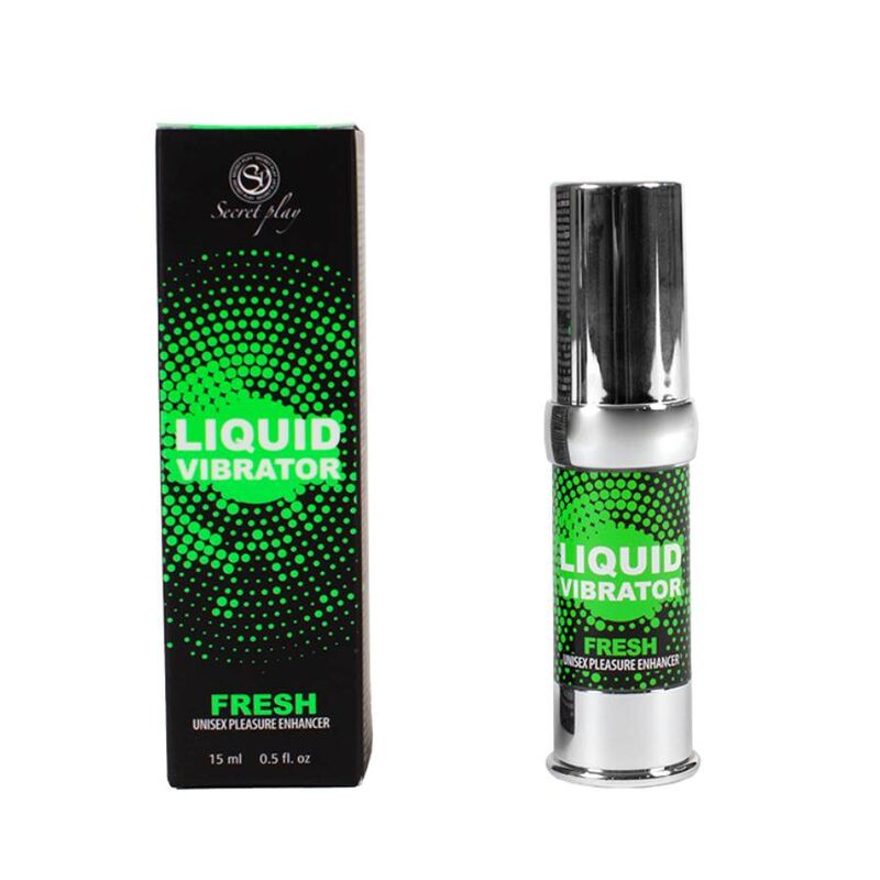 SECRETPLAY - LIQUID VIBRATOR FRESH PLEASURE STIMULATOR &amp; INTENSIFIER 15 ML