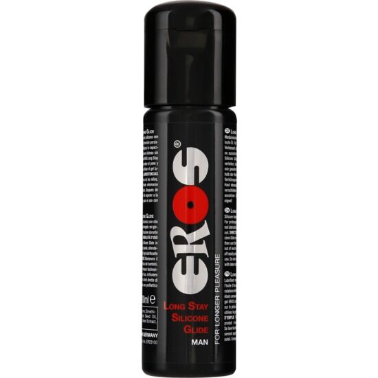 EROS - LUBRICANTE DE SILICONA DE LARGA DURACIÓN PARA HOMBRES 100 ML