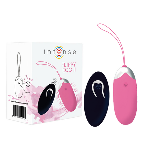 INTENSE - FLIPPY II VIBRATING EGG WITH REMOTE CONTROL