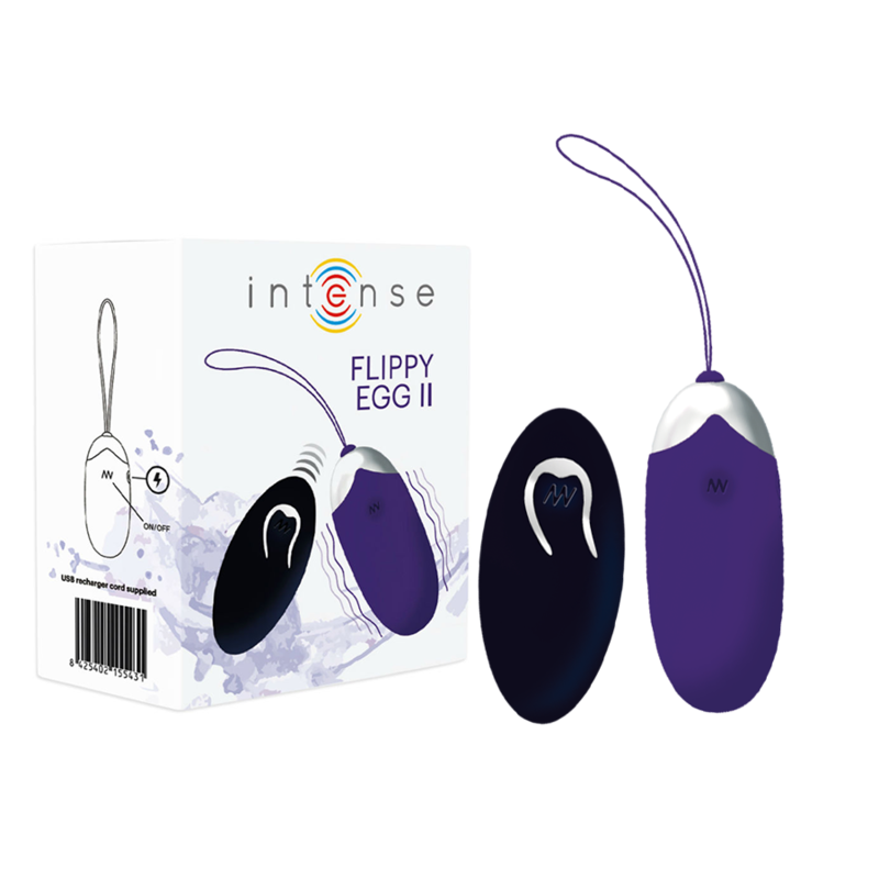 INTENSE - FLIPPY II VIBRATING EGG WITH REMOTE CONTROL