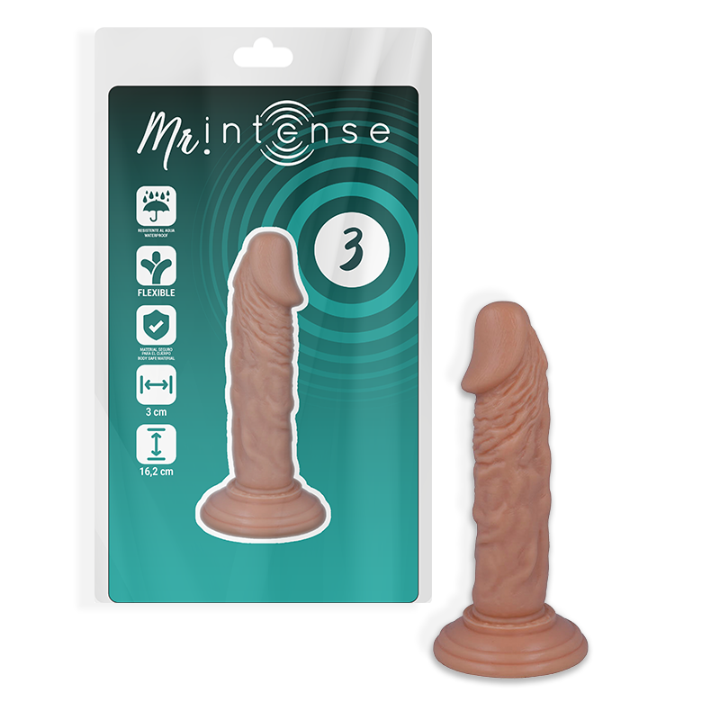 MR INTENSE - 3 PENE REALISTA 16,2 CM -O- 3 CM