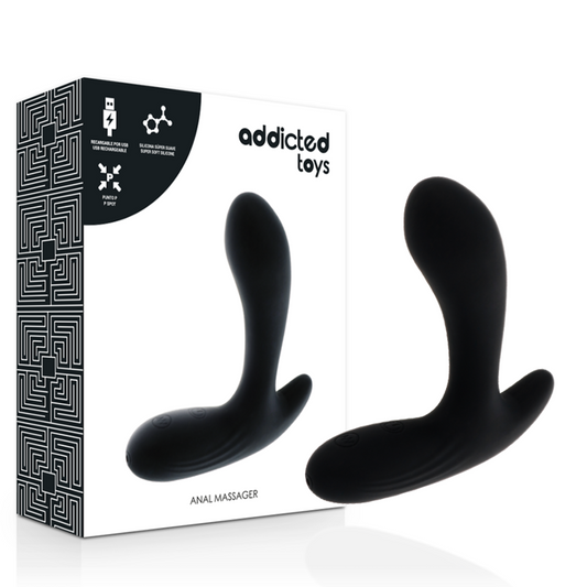 ADDICTED TOYS - ANAL MASSAGER SCHWARZE VIBRATION