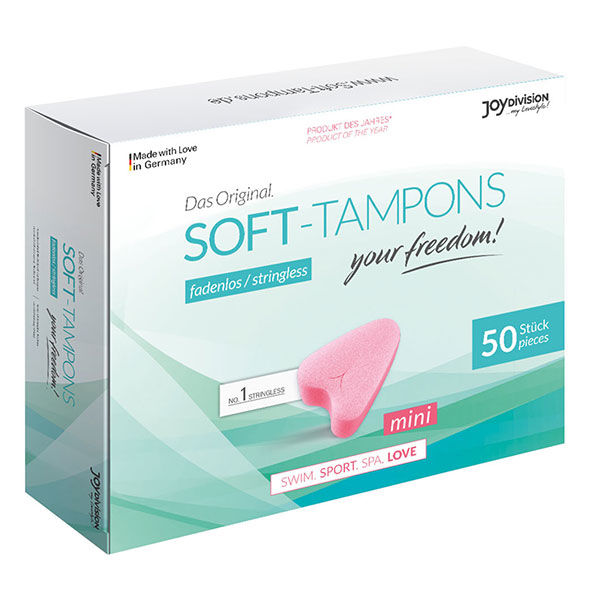 JOYDIVISION SOFT-TAMPONS - TAMPONES SUAVES ORIGINALES MINI X 50 UNIDADES