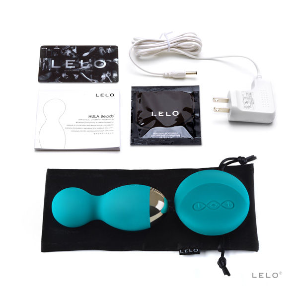 LELO - BADGE, BLUE HULA BALL