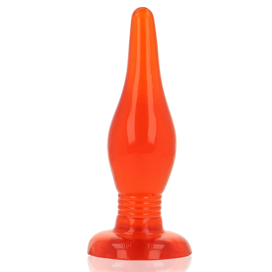 BAILE - PLUG ANAL TACTO SUAVE ROJO 14,2 CM