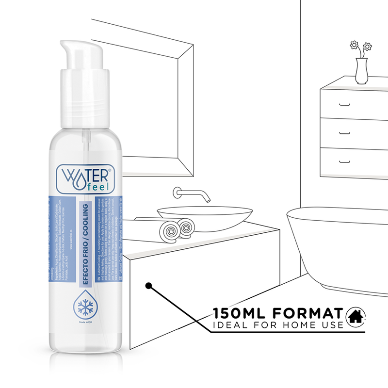 WATERFEEL - LUBRICANT WITH COLD EFFECT 150 ML