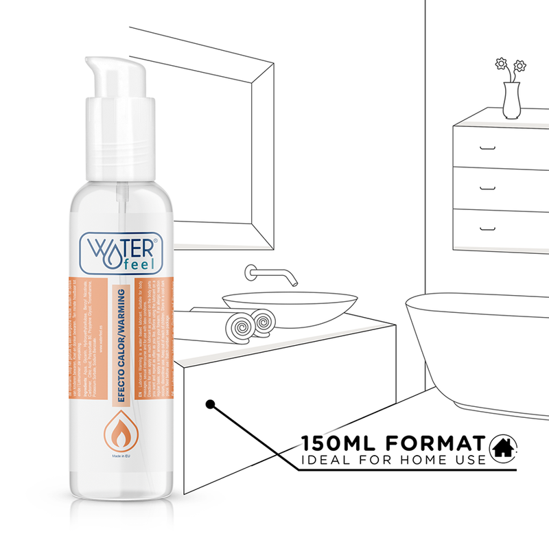 WATERFEEL - HEAT EFFECT LUBRICANT 150 ML