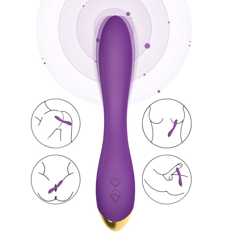 ARMONY - FLAMINGO VIBRATOR MULTIPOSITION LILA