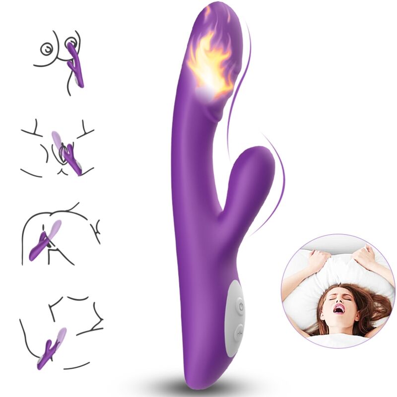 ARMONY - SPARK VIBRATOR WÄRMEEFFEKT LILA