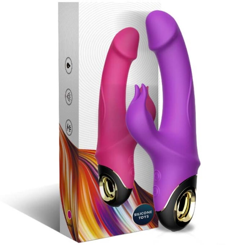 ARMONY - METEROR DILDO VIBRATOR RABBIT ROTATOR LILA