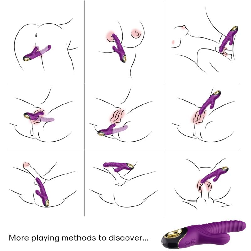 ARMONY - ETERNITY VIBRATOR SILIKON LILA