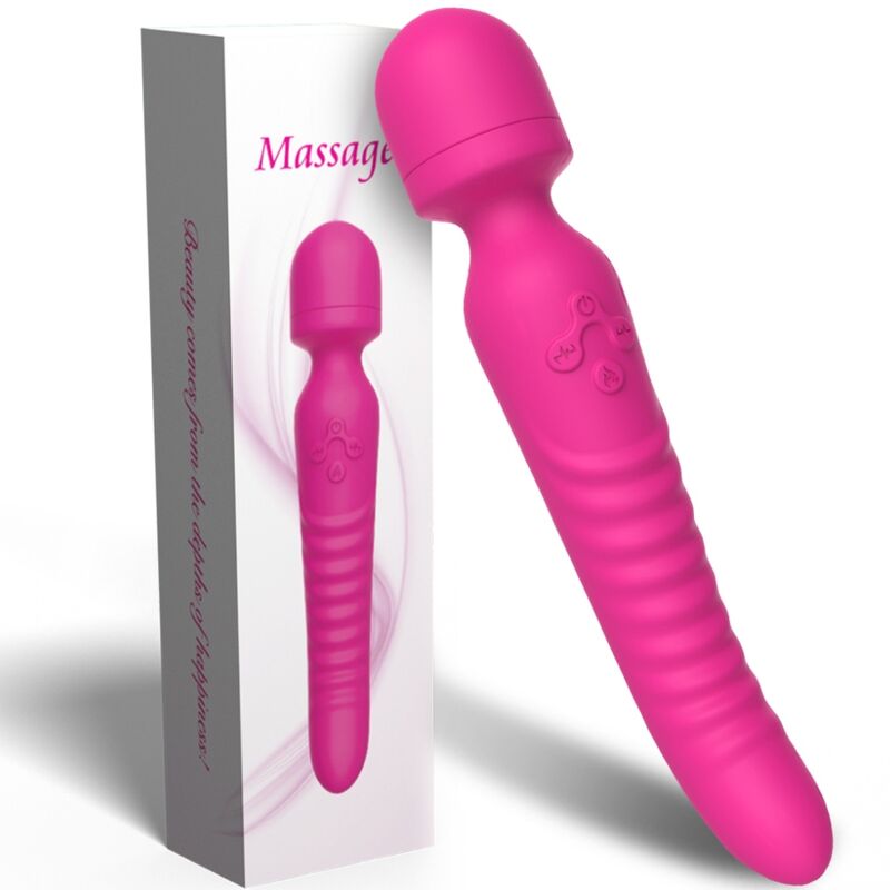 ARMONY - MISSION MASSAGER & VIBRATOR WÄRMEEFFEKT FUCHSIA