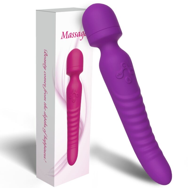 ARMONY - MISSION MASSAGER & VIBRATOR WÄRMEEFFEKT LILA