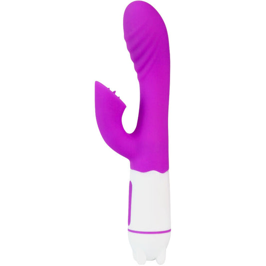 ARMONY - GLÜCKLICHER VIBRATOR & STIMULATOR MIT VIOLETTER WIEDERAUFLADBARER ZUNGE