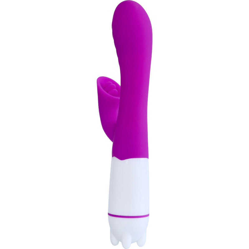 ARMONY - GLÜCKLICHER VIBRATOR & STIMULATOR MIT VIOLETTER WIEDERAUFLADBARER ZUNGE