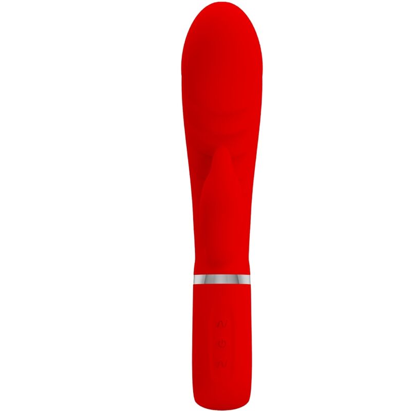 PRETTY LOVE - PRESCOTT MULTIFUNKTIONS-G-SPOT-VIBRATOR ROT