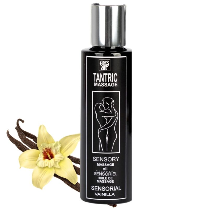 EROS-ART - NATÜRLICHES TANTRISCHES MASSAGEÖL UND APHRODISIAKUM VANILLE 100 ML