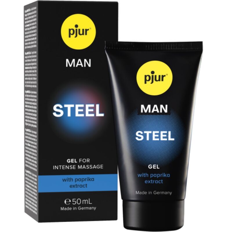 PJUR - GEL ESTIMULANTE MAN STEEL 50 ML