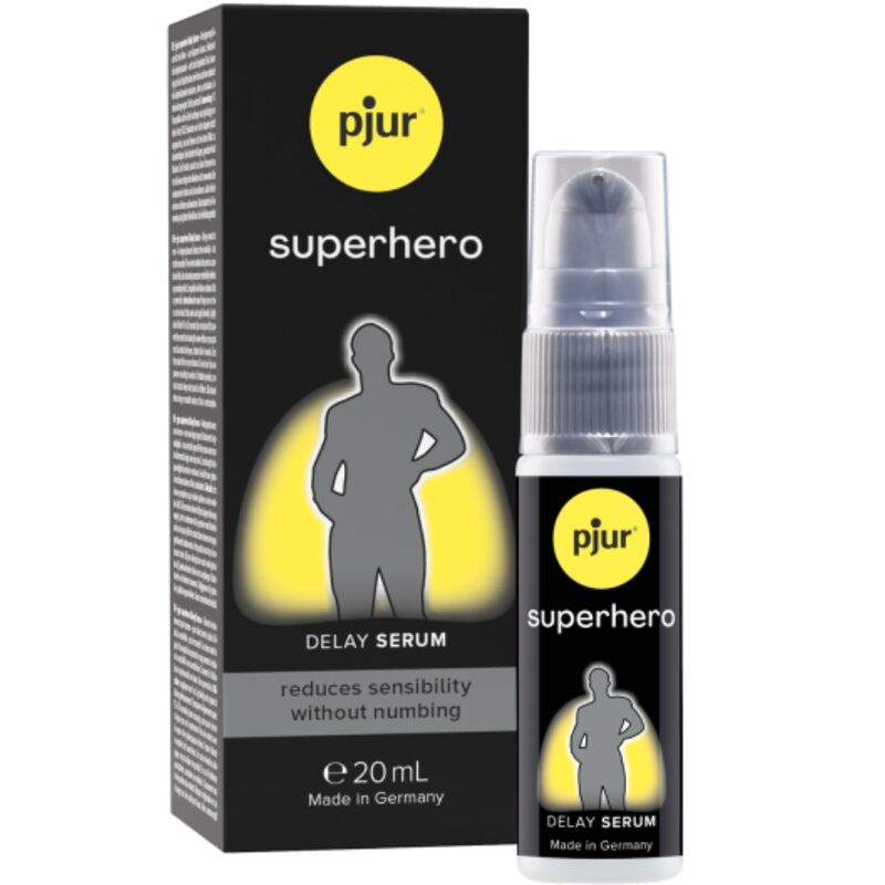 PJUR - SUERO RETARDANTE CONCENTRADO SUPERHERO 20ML