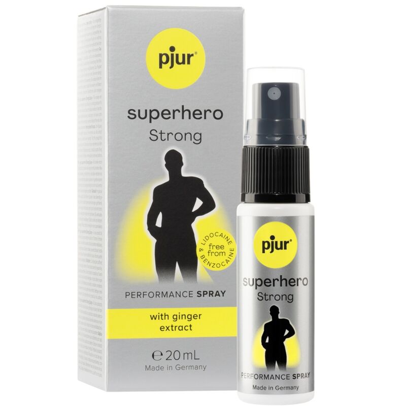 PJUR - SPRAY RETARDANTE FUERTE SUPERHÉROE 20 ML