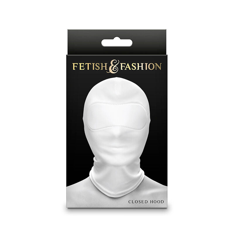 NS NOVELTIES - FETISH & FASHION GESCHLOSSENE MASKE NYLON WEISS