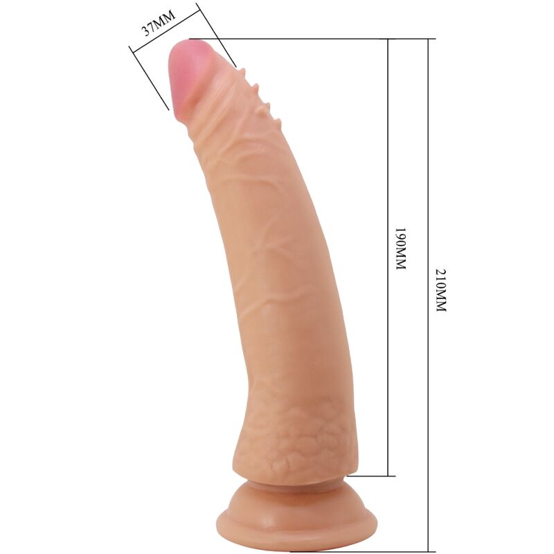 PRETTY LOVE - KABLE SUPER REALISTISCHER PENIS 21 CM FLEISCH