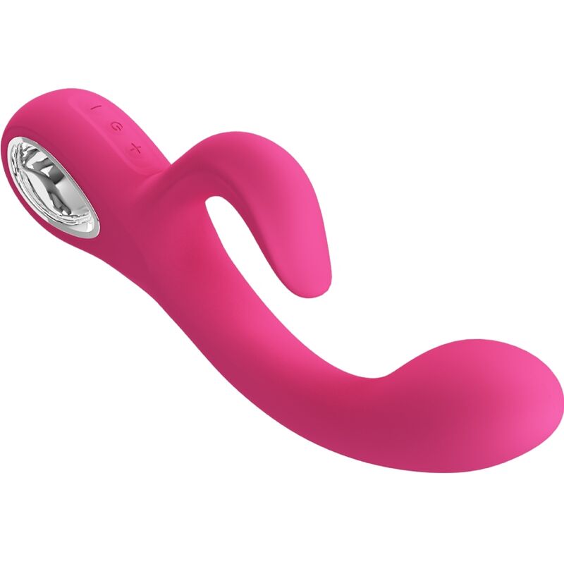 PRETTY LOVE - FRITZ RABBIT VIBRATOR 12 VIBRATIONEN ROSA