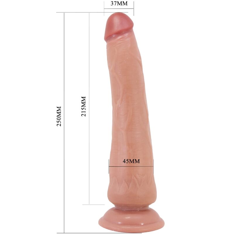 PRETTY LOVE - TIEMEYER REALISTISCHER DILDO 25 CM MODELL 2 FLESH