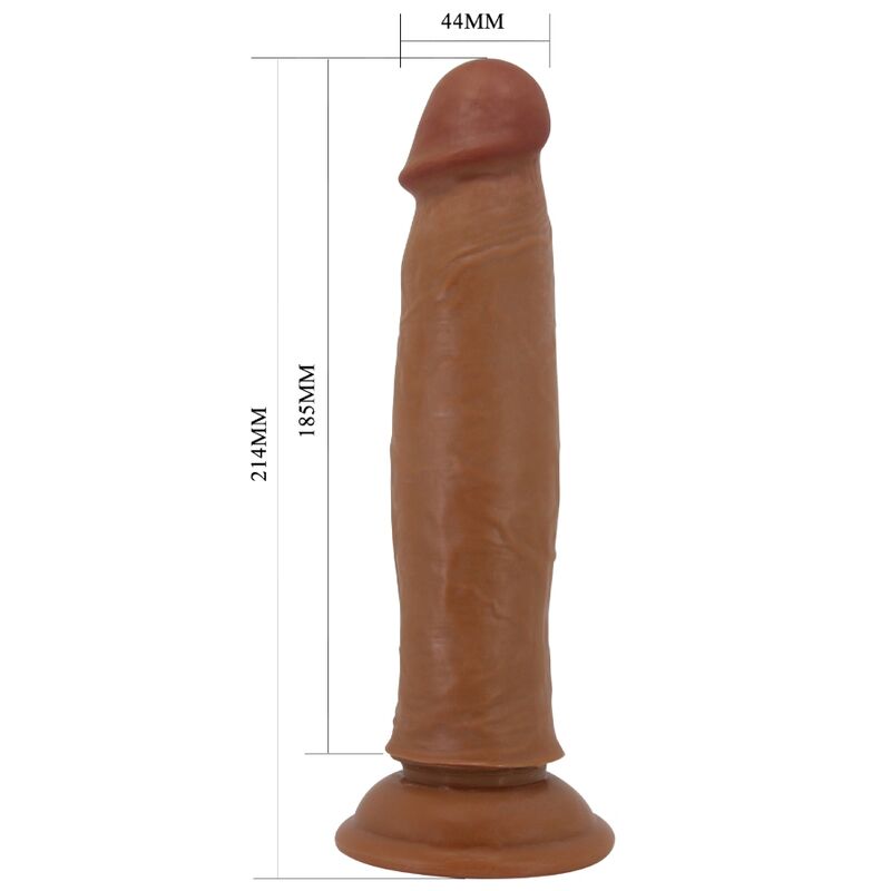 PRETTY LOVE - KEON REALISTISCHER DILDO 21 CM BRAUN