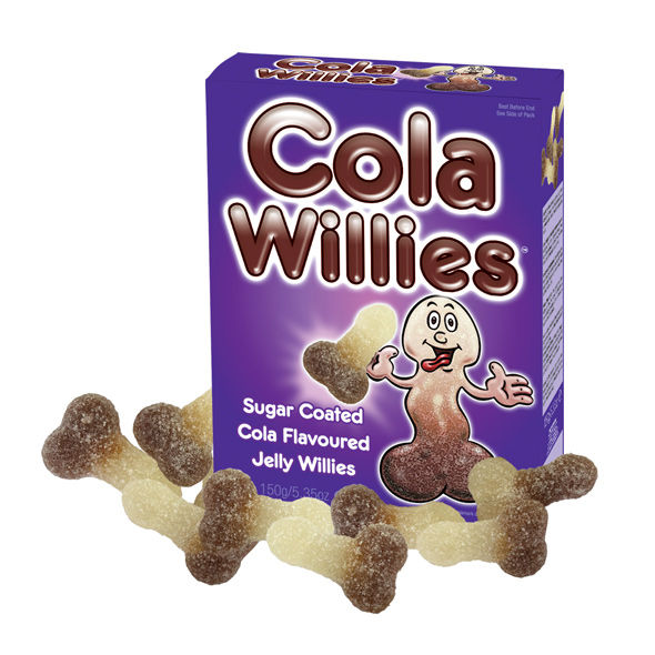 SPENCER &amp; FLEETWOOD - CHEWABLE CANDY IN PENIS SHAPE WITH COLA FLAVOUR