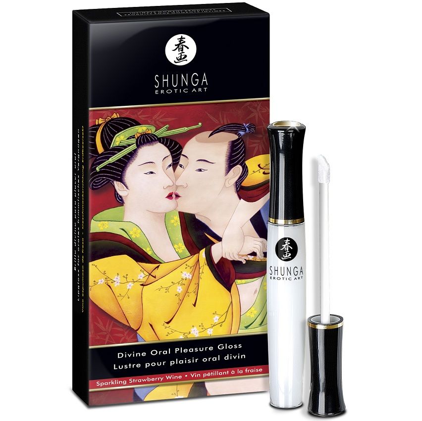 SHUNGA - DIVINE LIP GLOSS STRAWBERRY &amp; CAVA