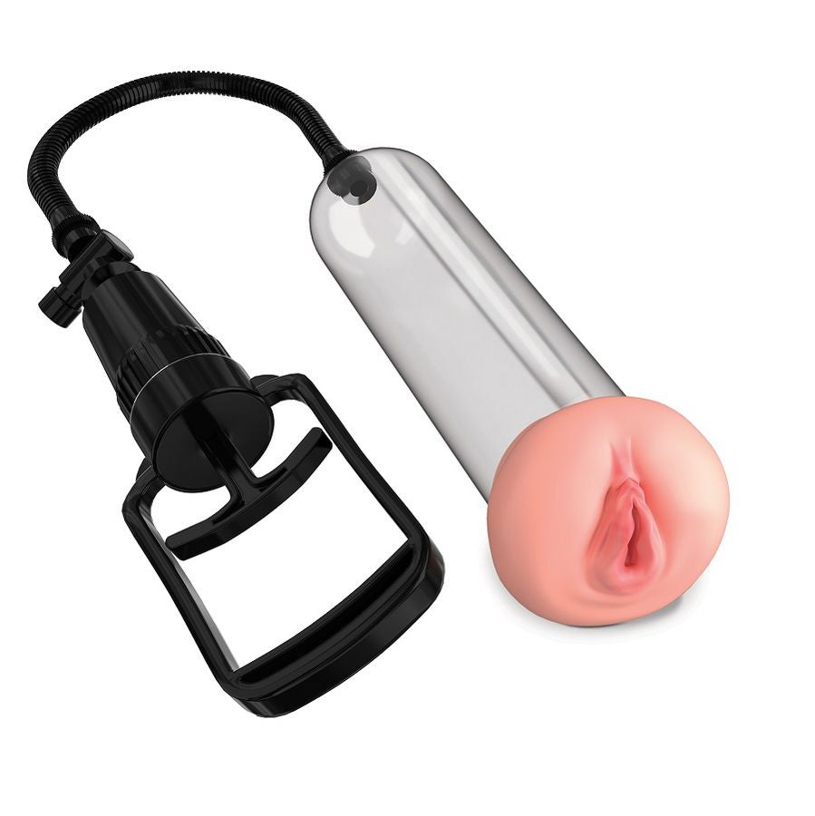 PUMP WORK ERECCION BOMBA CON VAGINA PARA PRINCIPIANTES