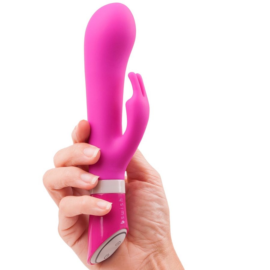 B SWISH - VIBRADOR CONEJITO BWILD DELUXE FRAMBUESA