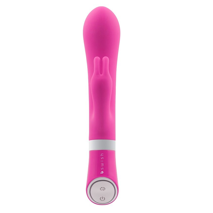 B SWISH - VIBRADOR CONEJITO BWILD DELUXE FRAMBUESA