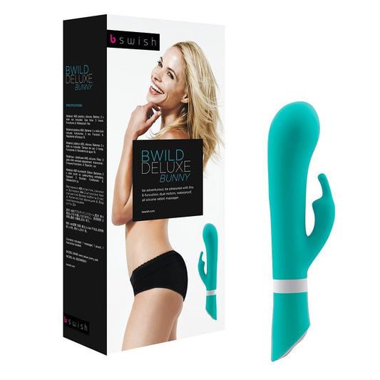 B SWISH - VIBRADOR CONEJITO BWILD DELUXE JADE 