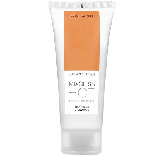 MIXGLISS - LUBRICANTE CON EFECTO CALOR SABOR CANELA 70 ml