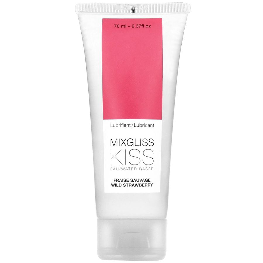 MIXGLISS - WATER-BASED LUBRICANT STRAWBERRY FLAVOR 70 ML